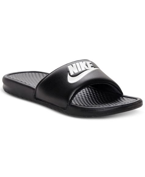 nike benassi herren schwarz|Nike mens Benassi Just Do It Athletic Sandal .